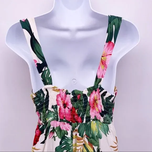VINTAGE Hawaiian Summer Dress Size M/L - Picture 5 of 8